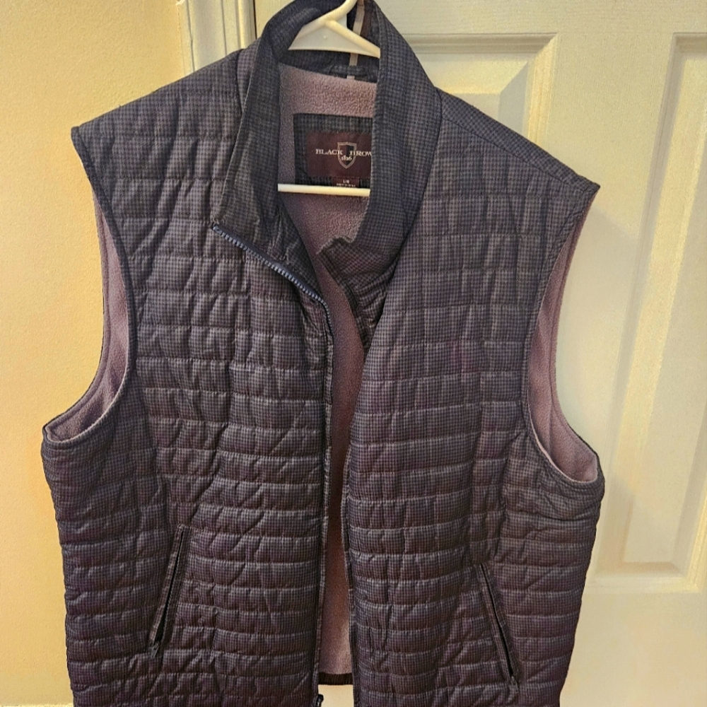 Black Brown 1826 Mens Vest Jacket